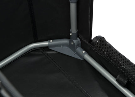 Trixie Soft Kennel Easy - faltbare Transportbox grau