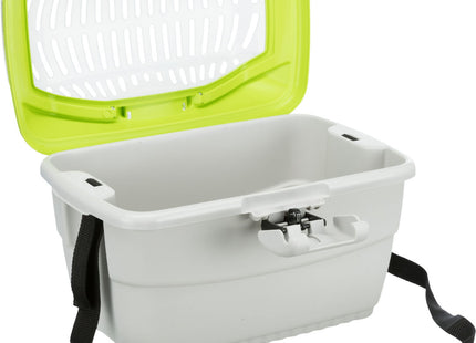 Trixie Traveller Mini-Capri - Transportbox hellgrau/grün