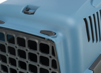 Trixie Transportbox Capri - Haustierbox dunkelgrau/pastellblau