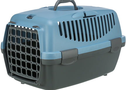 Trixie Transportbox Capri - Haustierbox dunkelgrau/pastellblau