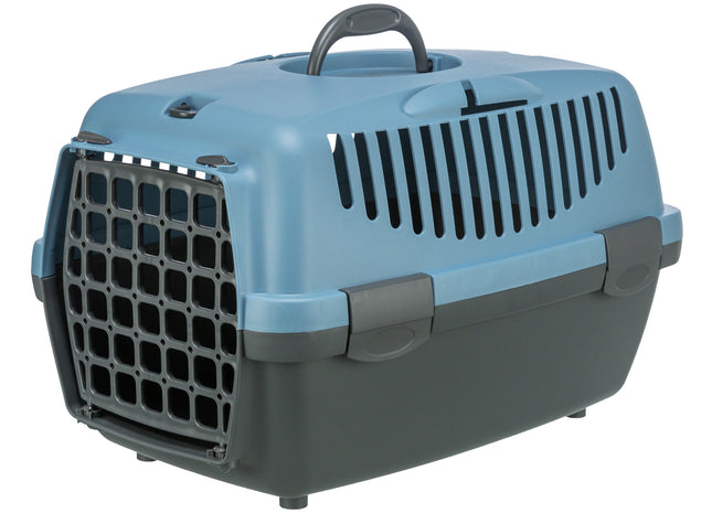 Trixie Transportbox Capri dunkelgrau/pastellblau