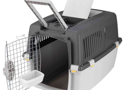 Trixie Transportbox Gulliver, hellgrau/grau