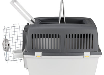 Trixie Transportbox Gulliver, hellgrau/grau