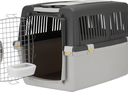 Trixie Transportbox Gulliver, hellgrau/grau