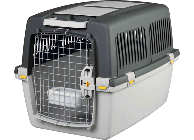 Trixie Transportbox Gulliver, hellgrau/grau