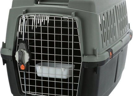 Trixie Be Eco Transportbox Giona – anthrazit/grau-grün
