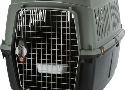 Trixie Be Eco Transportbox Giona – anthrazit/grau-grün