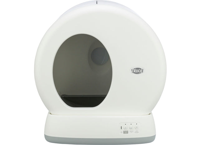 Trixie Katzentoilette – selbstreinigend, Kunststoff, weiss