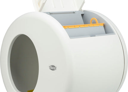 Trixie Katzentoilette – selbstreinigend, Kunststoff, weiss