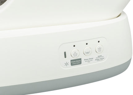 Trixie Katzentoilette – selbstreinigend, Kunststoff, weiss