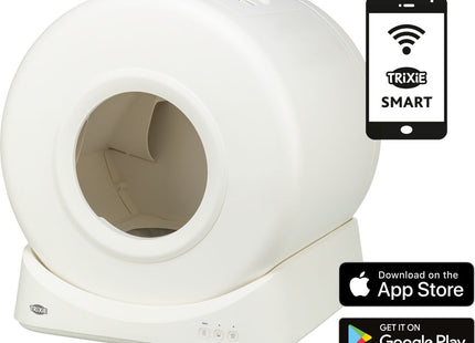 Trixie Smarte Katzentoilette - Kunststoff weiss
