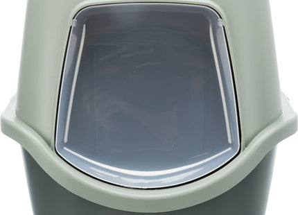 Trixie Be Eco Katzentoilette Vico - mit Haube, anthrazit