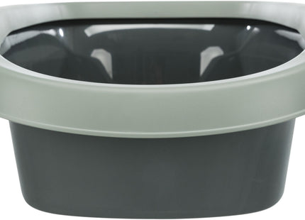 Trixie Be Eco Katzentoilette - anthrazit mit Rand