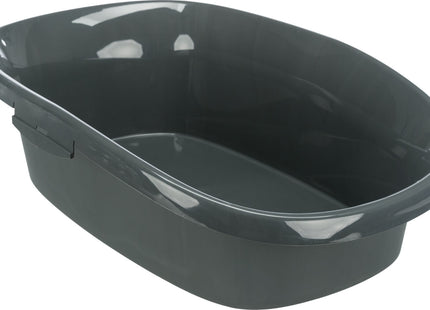 Trixie Be Eco Katzentoilette - anthrazit mit Rand