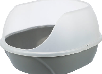 Trixie Katzentoilette Simao - hoher Rand, grau