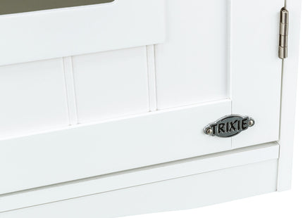 Trixie Katzenhaus für Katzentoilette – Weiss, 49x51x51cm