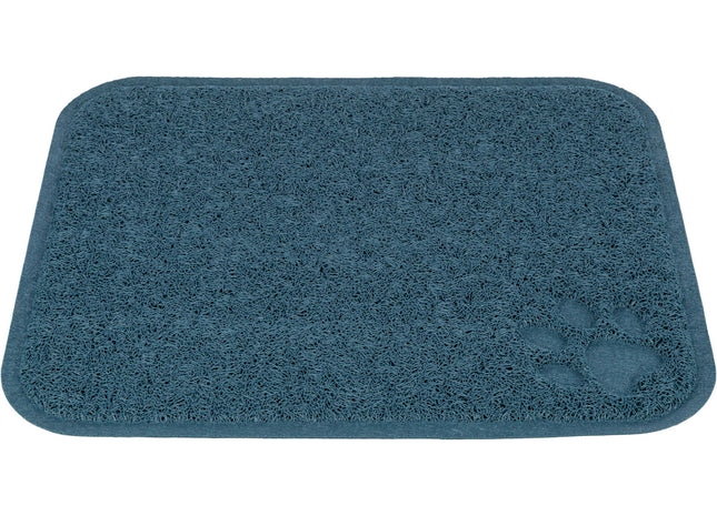 Trixie Vorleger für Katzentoiletten, PVC, blau