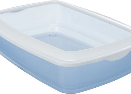 Trixie Katzentoilette Mio mit Rand - hochwertige und geräumige Katzentoilette für Katzen mit Rand