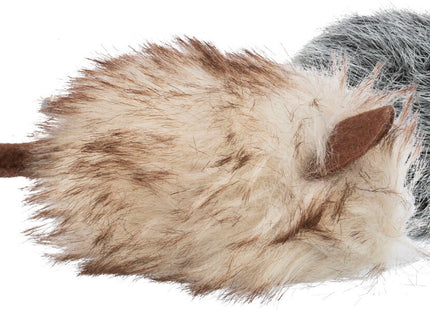 Trixie Plüschmaus mit Katzenminze – 30 Stück, 9 cm