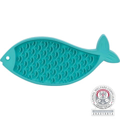 Trixie Lick’n’Snack Platte – Silikon, petrol, 28 cm