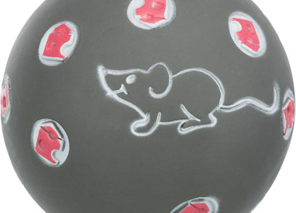 Trixie Snacky Snack Ball für Katzen Ø 7.5 cm, interaktives Spielzeug für Katzen, Futterball für Leckerlis, robustes Kunststoffmaterial, fördert die geistige und körperliche Aktivität der Katze