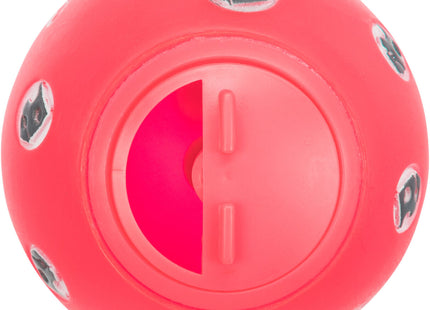 Trixie Snacky Snack Ball für Katzen Ø 7.5 cm, interaktives Spielzeug für Katzen, Futterball für Leckerlis, robustes Kunststoffmaterial, fördert die geistige und körperliche Aktivität der Katze