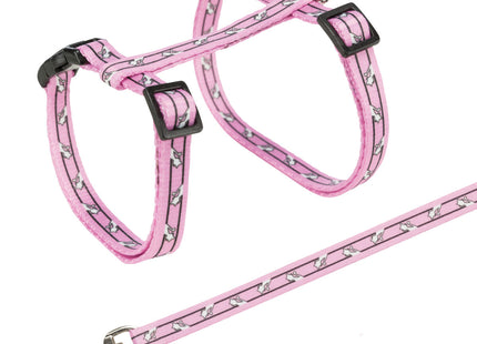 Trixie Katzengarnitur weiss bedruckt mit Katzen