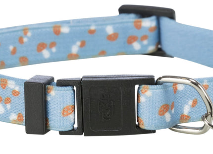 Trixie Katzenhalsband elastisch Pilzmotiv rot