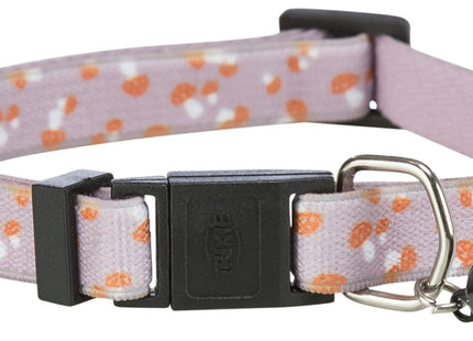 Trixie Katzenhalsband elastisch Pilzmotiv rot