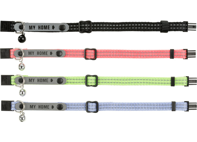 Trixie Katzenhalsband - reflektierend, Nylon, verstellbar