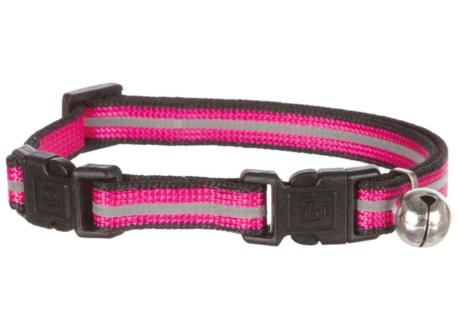 Trixie Katzenhalsband - reflektierend, verstellbar, schwarz