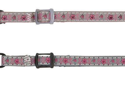 Trixie Kätzchenhalsband - reflektierend, 8mm, schwarz-grün