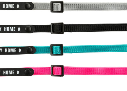 Trixie Katzenhalsband My Home mit Adresslasche - hochwertiges und praktisches Zubehör für Katzenbesitzer