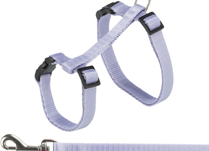 Trixie Katzengeschirr mit Leine – verstellbar, bunt