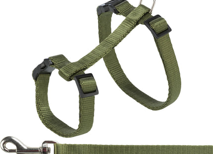 Trixie Katzengeschirr mit Leine – verstellbar, bunt