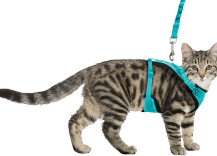 Trixie Mesh Y-Geschirr, Katze, mit elastischer Leine