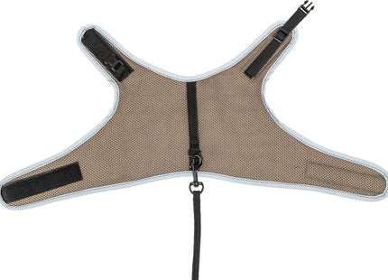 Trixie Softgeschirr Katze taupe mit Leine
