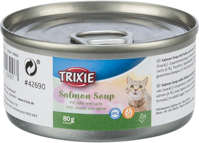 Trixie Salmon Soup mit Huhn und Lachs, 80g