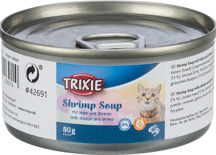 Trixie Shrimp Soup mit Huhn und Shrimps, 80g