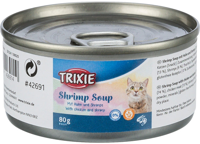Trixie Shrimp Soup mit Huhn und Shrimps, 80g
