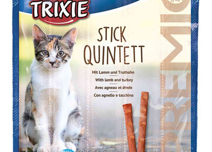 Trixie PREMIO Quadro-Sticks, Lamm/Truthahn, 24Stk. à 4×5g