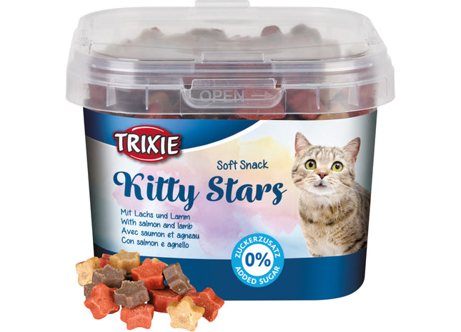 Trixie Soft Snack Kitty Stars, 6Stk. à 140g