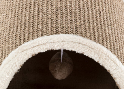 Trixie Kratztunnel - Katzenhöhle lichtgrau/braun