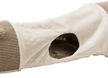 Trixie Kratztunnel - Katzenhöhle lichtgrau/braun