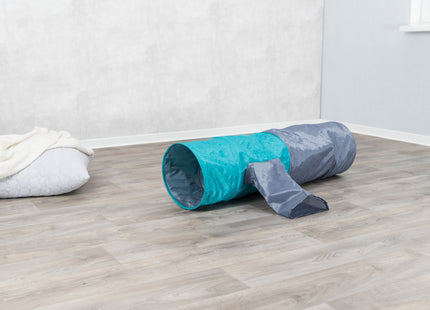 Trixie Crunch Rascheltunnel - Interaktives Spielzeug für Katzen mit knisterndem Material