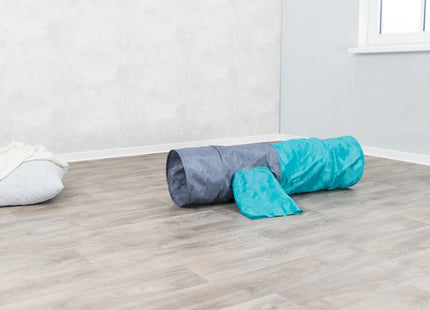 Trixie Crunch Rascheltunnel - Interaktives Spielzeug für Katzen mit knisterndem Material