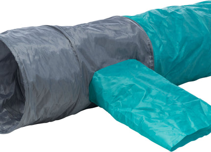 Trixie Crunch Rascheltunnel - Interaktives Spielzeug für Katzen mit knisterndem Material