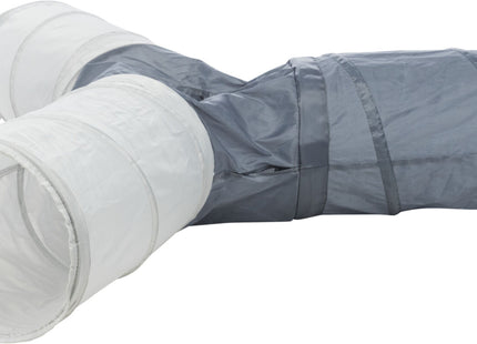 Trixie Spieltunnel für Katzen - Ideales Spielzeug für aktive Katzen, fördert Bewegung und Spielspass