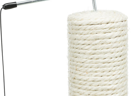 Trixie Kratzbaum mit Catnip, 50 cm - ideal für Katzen zum Krallenwetzen und Spielen