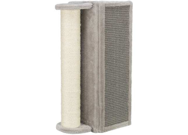 Trixie Kratzbrett für Ecken – Grau, 19×58×19 cm